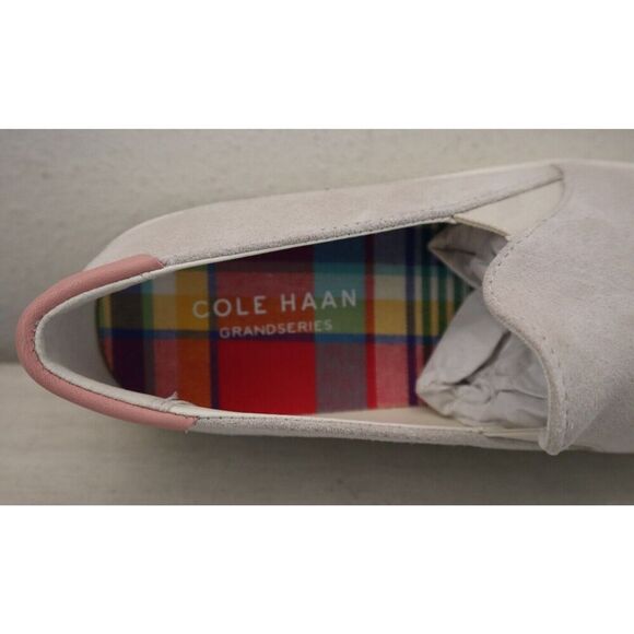 Cole Haan W23843 Women's Sz 6.5B Birch Suede Grandpro Contender 2 Oslon Slip-Ons - Picture 9 of 13